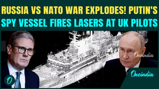 Putin’s Secret Spy Ship CREEPS INTO UK Waters, Targets UK Pilots With Lasers| Russia Vs NATO War