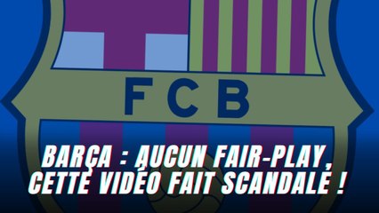 Le manque de fair-play dy Barça... #omg  #sports #wonderkid #football #Talent #barcelona  #VIRAL