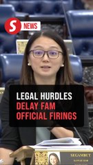 Legal constraints prevent immediate termination of FAM officials, says Hannah