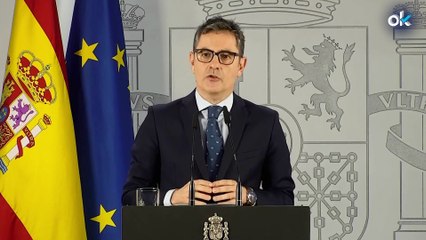 Bolaños comparece tras la condena al fiscal general del Estado