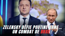 Zelensky défie Poutine dans… un combat de boxe !