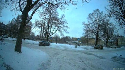 Invid Vasagatan-Östra Bangatan-Järntorgsgatan-Klostergatan. Örebro 20 Nov. 2025