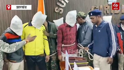 गिरिडीह में अवैध मिनी गन फैक्ट्री का भंडाफोड़, भारी मात्रा में हथियार समेत 6 लोग गिरफ्तार