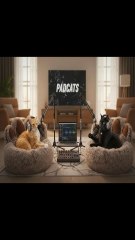 Funny Cats Roasting Cat Parents on Podcast 😹