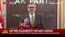 AK Parti'den açıklama: Pazartesi günü Meclis'teki olağanüstü toplantıya katılmayacağız