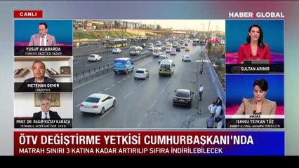 ÖTV değiştirme yetkisi Cumhurbaşkanı'nda