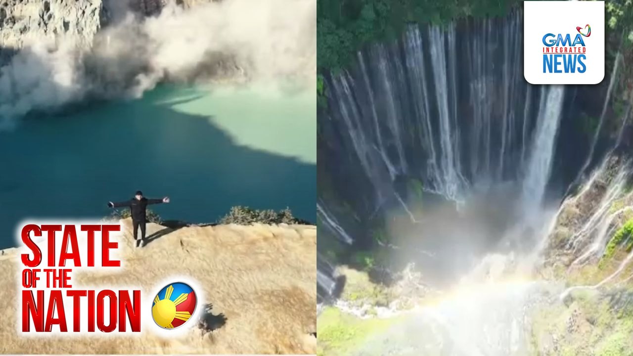 Pagbuga ng asul na apoy ng Mt. Kawah Ijen, dinarayo ng mga turista | SONA