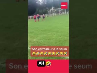 Son coach a le seum mdr #foot #sports #tiktok #sports #fails #mdr #shorts #foryou #funnyvideo