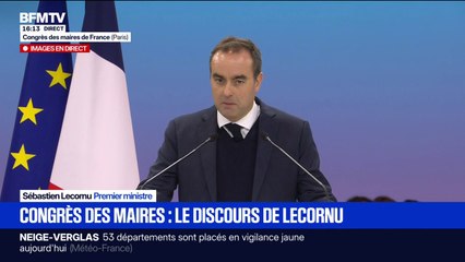 Congrès des maires: “Les plus belles des réformes se font par le terrain”, se félicite Sébastien Lecornu