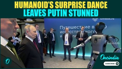 WATCH: Dancing humanoid Welcomes Putin at AI Summit | Direct Challenge to U.S, China’s HEGEMONY?