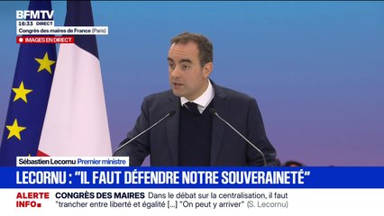 Congrès des maires: Sébastien Lecornu veut “prendre un méga décret” d’ici Noël