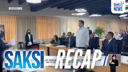 Saksi: (Part 1) Case buildup vs. Romualdez; Pagpapasubasta sa luxury vehicles ng mga Discaya; Alice Guo at 7 iba pa, hinatulang guilty