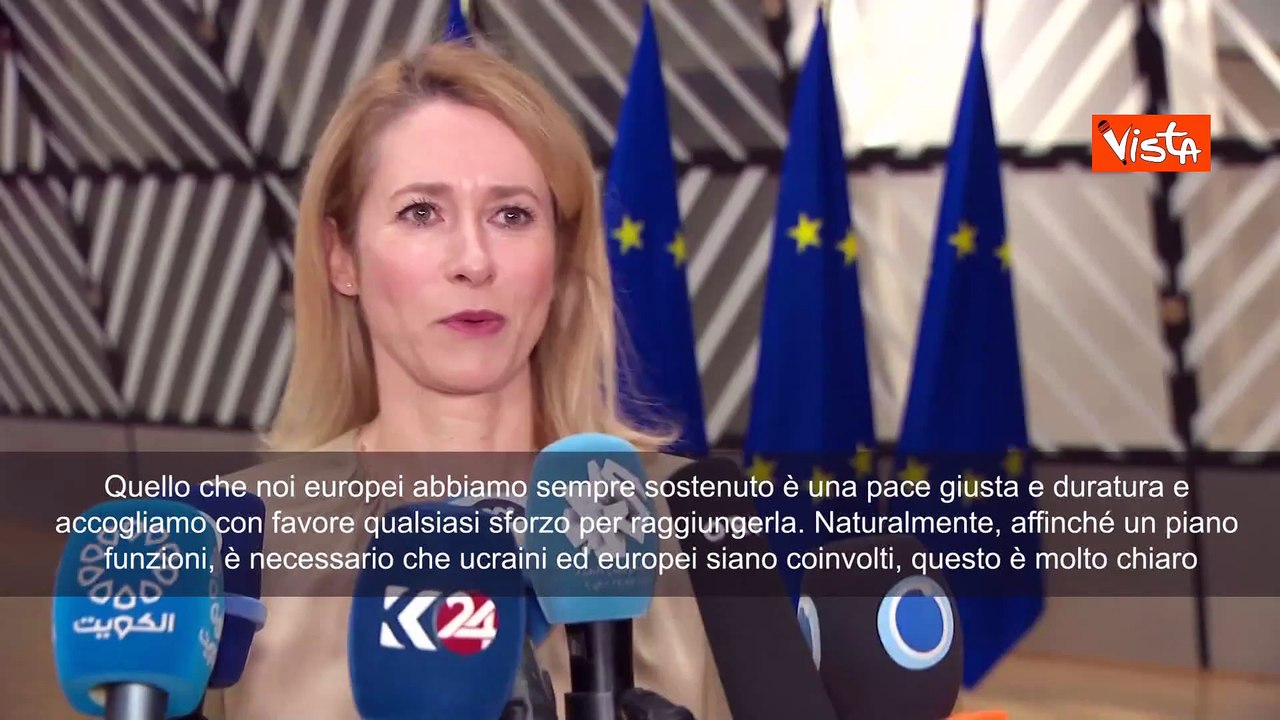 Kallas: Pace in Ucraina può  farsi solo con Ue e Kiev al tavolo
