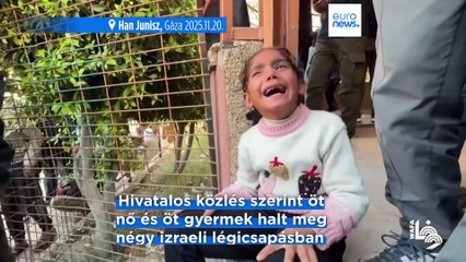 Izrael több helyen is légitámadást hajtott végre a Gázai övezetben