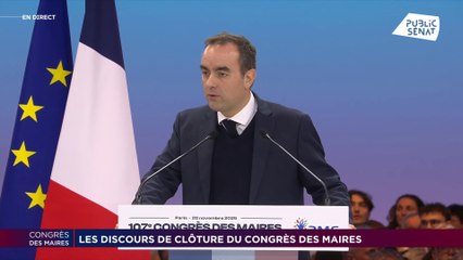 Congrès des maires : Sébastien Lecornu annonce un projet de loi décentralisation avant Noël