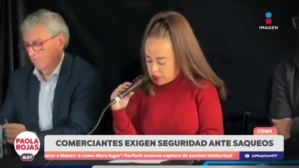 Comerciantes del Centro Histórico piden seguridad ante protestas | DPC con Paola Rojas