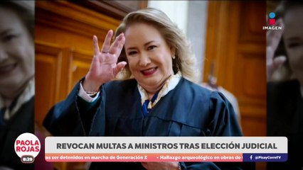 Tribunal Electoral revoca sanciones  a ministros | DPC con Poala Rojas