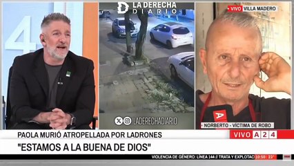 El carnicero asaltado en Villa Madero destruyó a Kicillof y a Espinoza por el crimen de Paola Lonzo