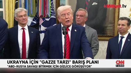 ABD'nin barış planı taslağı Ukrayna'ya ulaştı! Trump ile Zelenskiy görüşecek