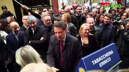 Napoli, regionali: Fico e Conte insieme alla Pignasecca (20.11.25)