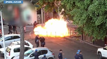 Catania, guerriglia urbana durante corteo contro Ddl sicurezza: 2 arresti e 13 denunciati (20.11.25)