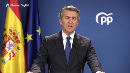 Feijóo exige la dimisión de Sánchez tras la condena al fiscal por su "abuso de poder"