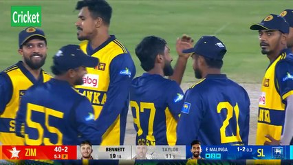 Zimbabwe vs Sri Lanka 2nd Match Highlights - PAK TNS 2025
