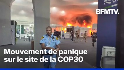 Le site de la COP30 au Brésil évacué après un incendie