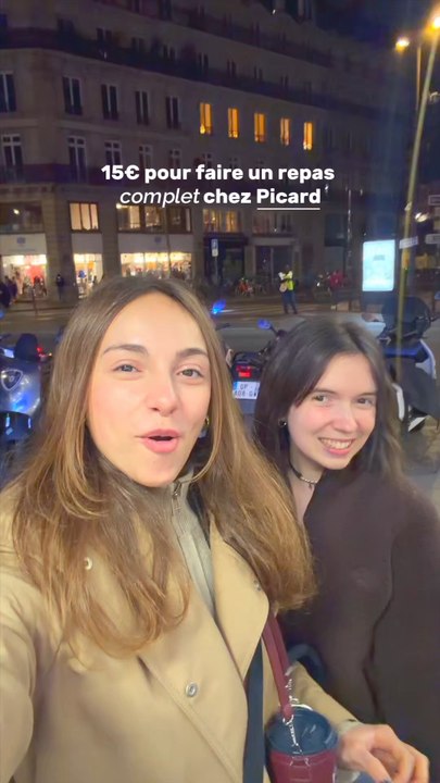 On a 15 € pour faire un repas à l’autre chez Picard…