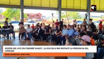 Sesión del HCD La escuela 960 destacó la presencia del concejo