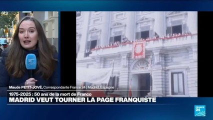 Espagne : cinquante ans après Franco, Madrid veut tourner la page franquiste