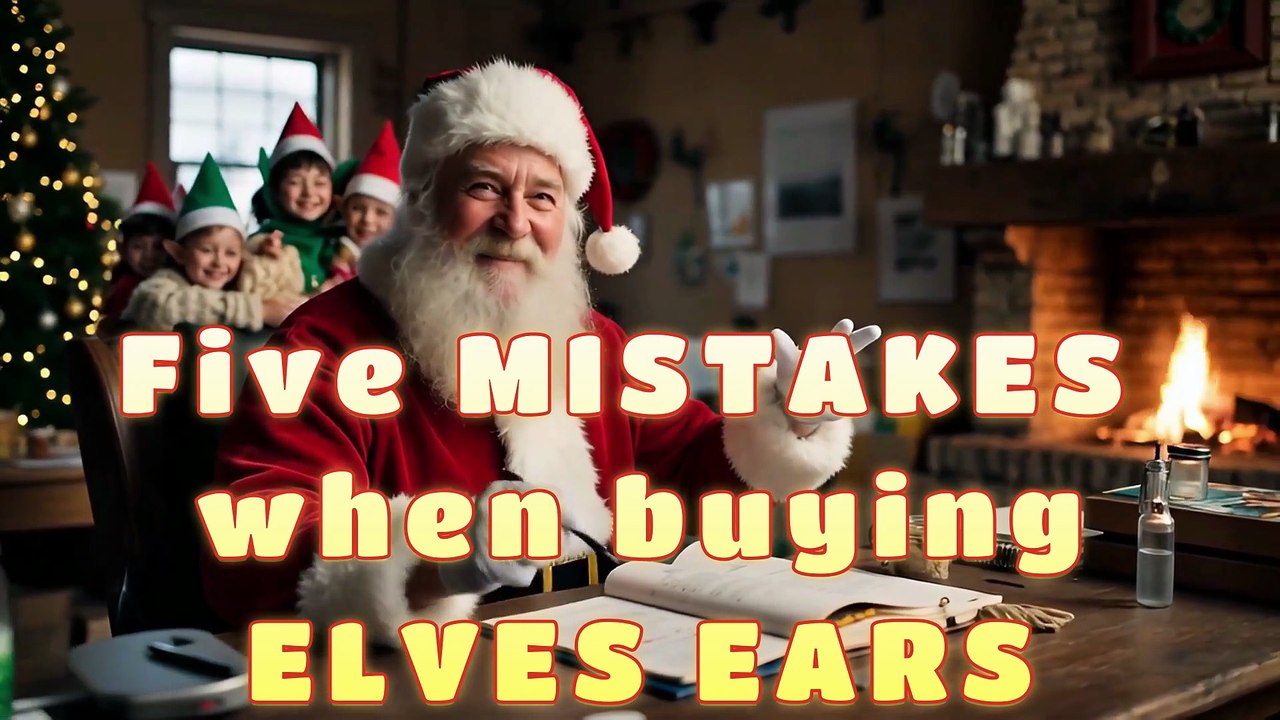 Elves Ears Buying? 5 TIPS (Mistakes) From Santa