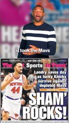 Knicks still have much to work on after win over lowly Mavs | Back Page Banter