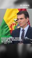 El presidente de Bolivia, Rodrigo Paz, anuncia el cierre del Ministerio de Justicia.