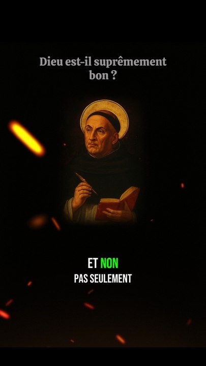Dieu est-il suprêmement bon ?