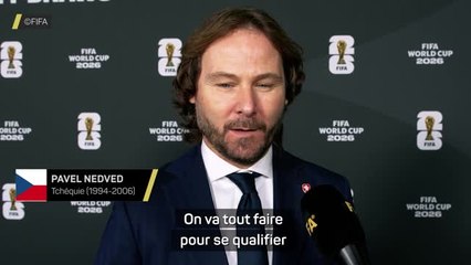 Tchéquie - Nedved : "20 ans sans Coupe du monde, c'est trop long !"