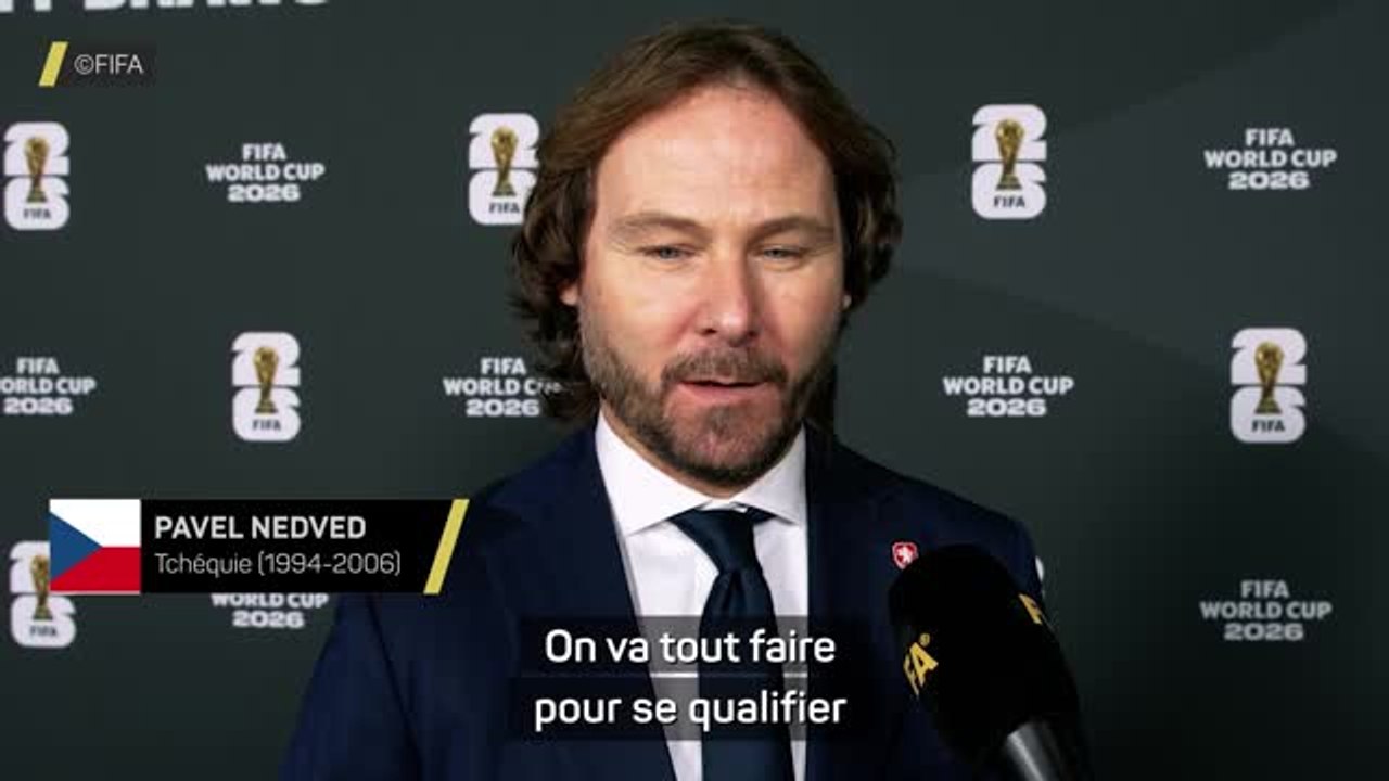 Tchéquie - Nedved : "20 ans sans Coupe du monde, c'est trop long !"
