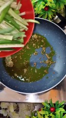 Crispy Okra Fry Recipe ｜ Quick & Tasty Bhindi Fry ｜ Easy 5-Minute Snack