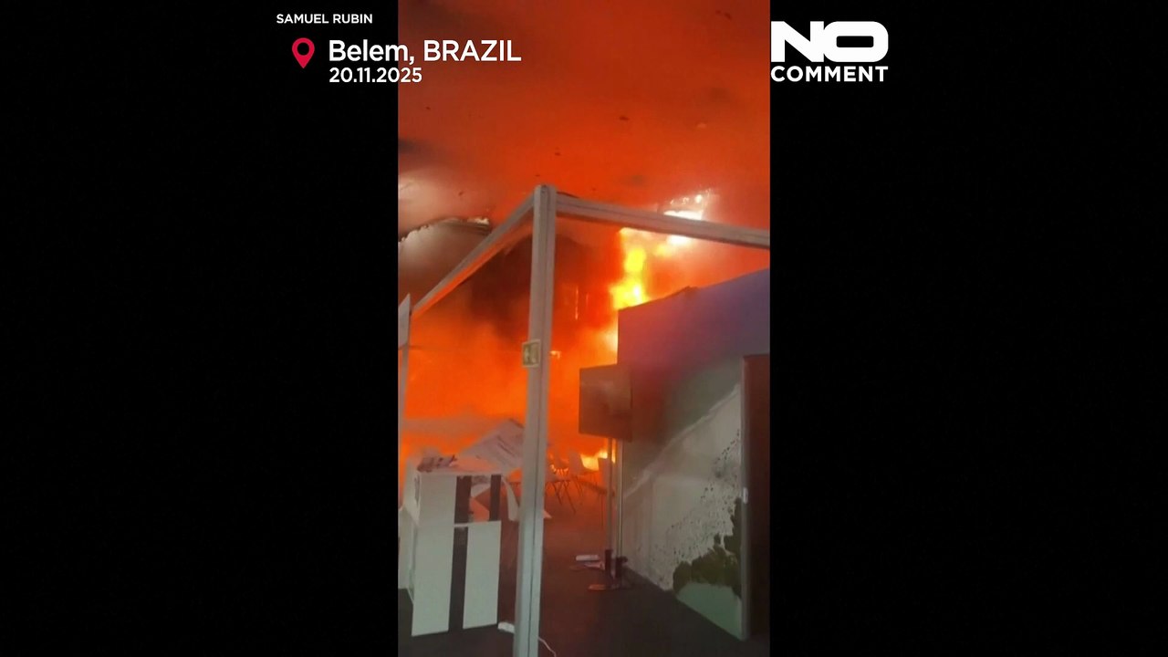 Brand am COP30-Gelände in Brasilien: Einsatzkräfte evakuieren Teilnehmende