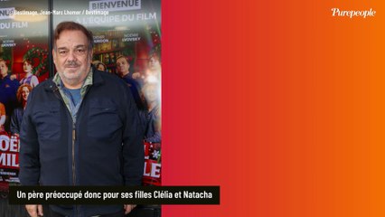 Didier Bourdon papa de Clélia et Natacha avec la belle Marie-Sandra, l'acteur intranquille concernant leur avenir sentimental