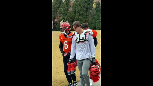 Joe Burrow Takes Another Step Forward Could Play for Bengals vs Patriots