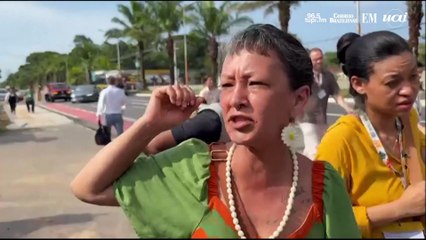 Participantes da COP30 relatam momentos de tensão com incêndio