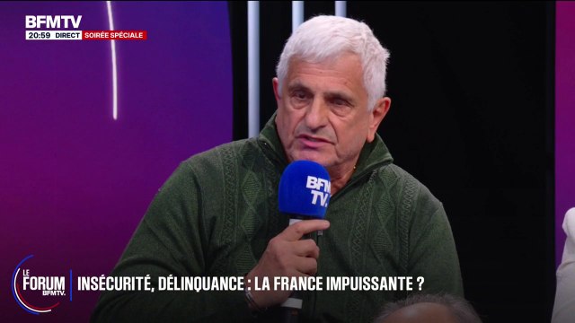 FORUM BFM - Être flic, c'est d'abord de l'abnégation , juge Michel, policier à la retraite