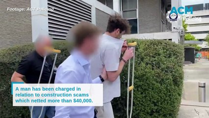 Man charged after construction scams