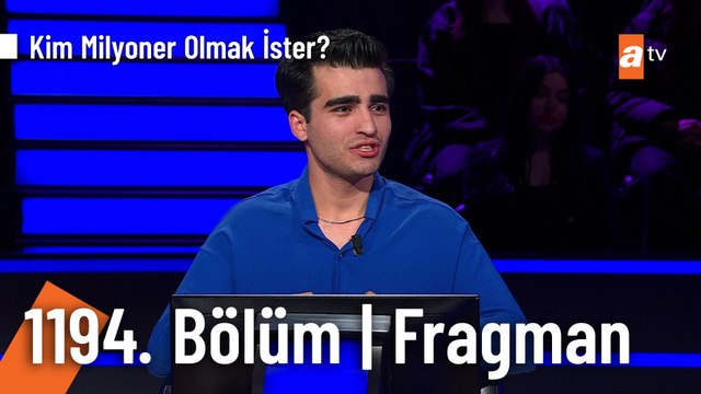 Kim Milyoner Olmak İster? | 1194. Bölüm Fragman