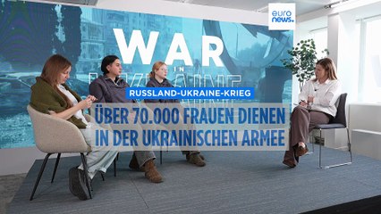 "Wir haben nur eine Heimat": Zehntausende ukrainische Frauen bleiben und kämpfen