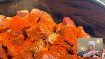 Tank Cooks Cholent--Beef Stew