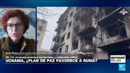 ¿El plan de paz para Ucrania presentado por Trump favorece a Rusia?