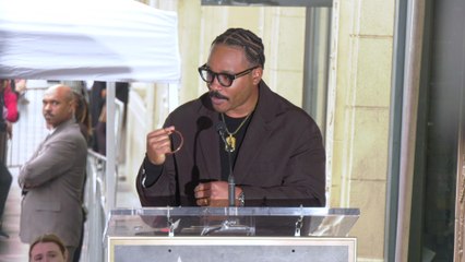 Ryan Coogler gives an emotional speech at Chadwick Boseman's posthumous Hollywood Walk of Fame star ceremony
