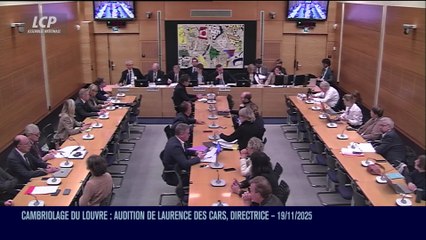 La séance est ouverte ! - Cambriolage du Louvre : audition de Laurence Des Cars, directrice - 19/11/2025